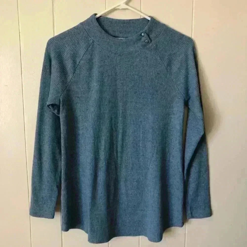 J.Jill Women’s Cotton Blend Top Shirt Size S